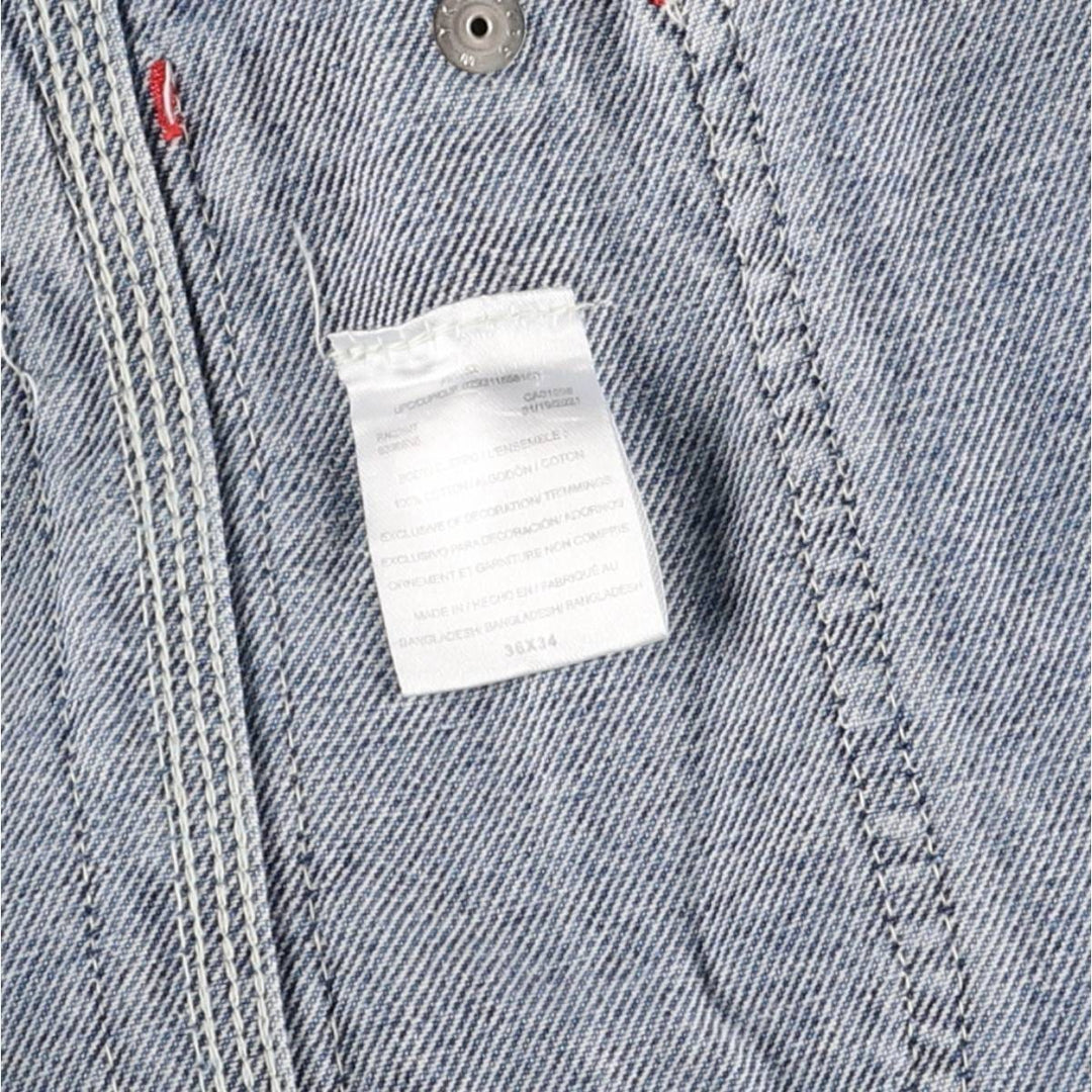 Dickies denim overalls for men, equivalent to W39 cotton blue type Vintage Second Hand