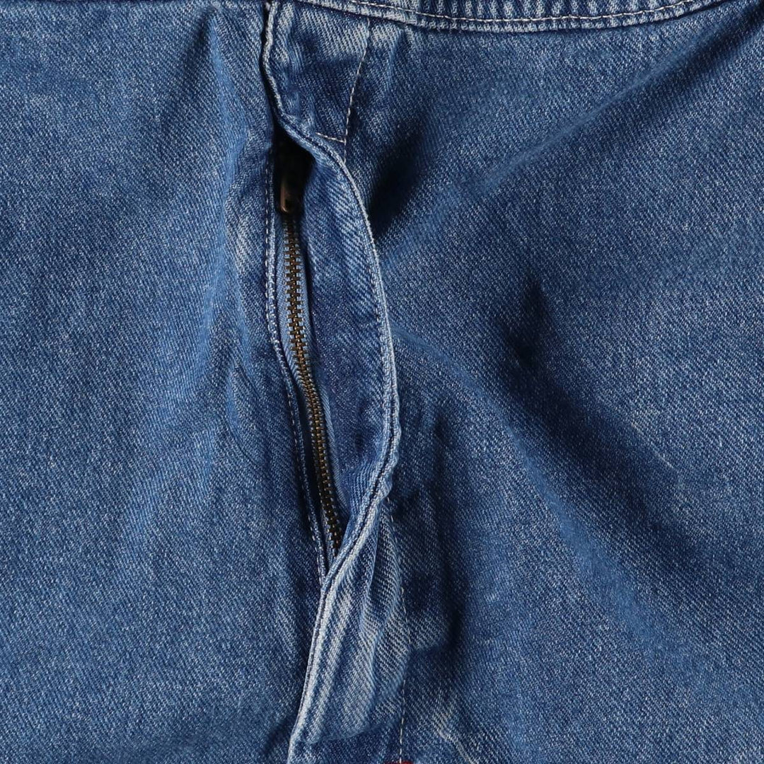 Dickies denim overalls for men, equivalent to W39 cotton blue type Vintage Second Hand
