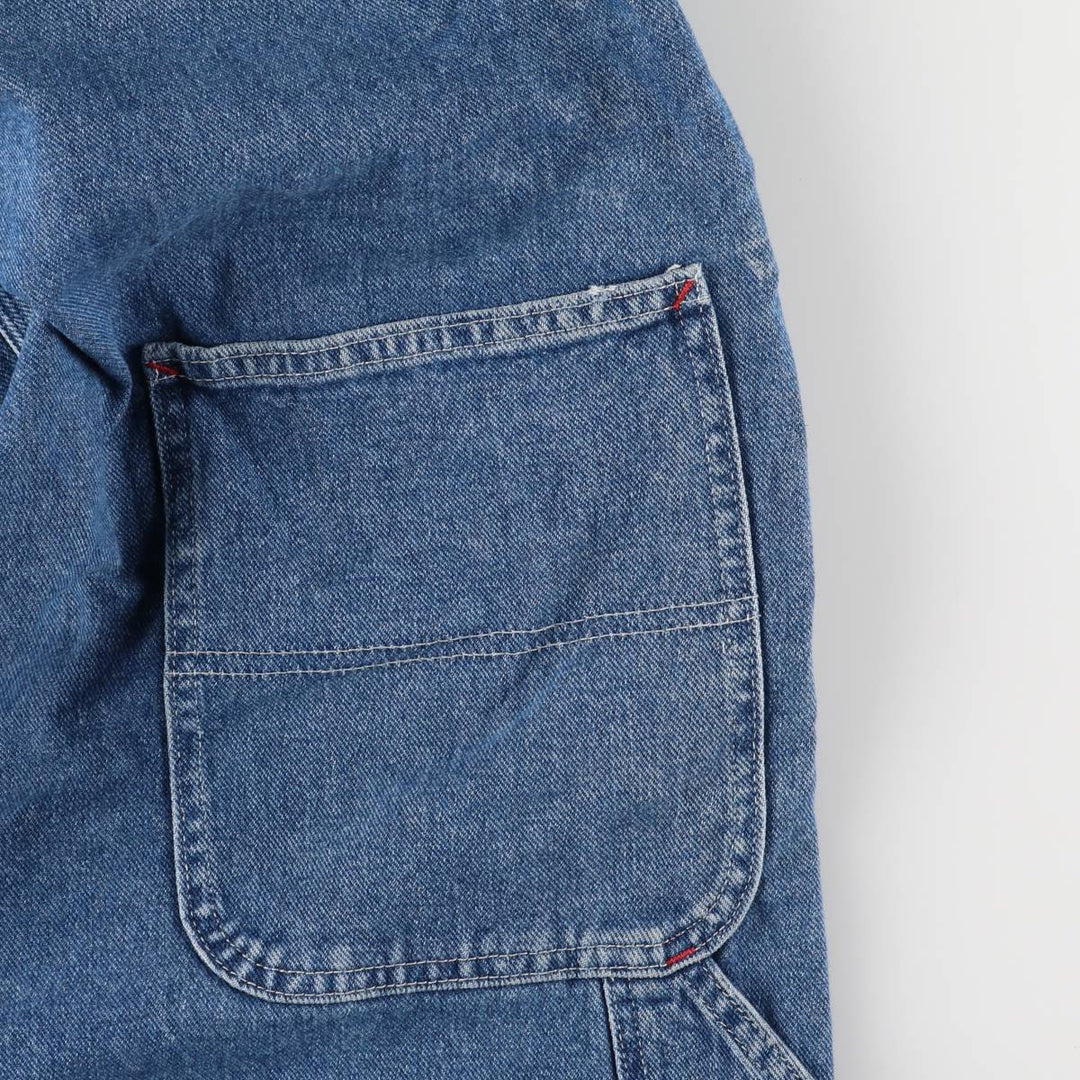 Dickies denim overalls for men, equivalent to W39 cotton blue type Vintage Second Hand
