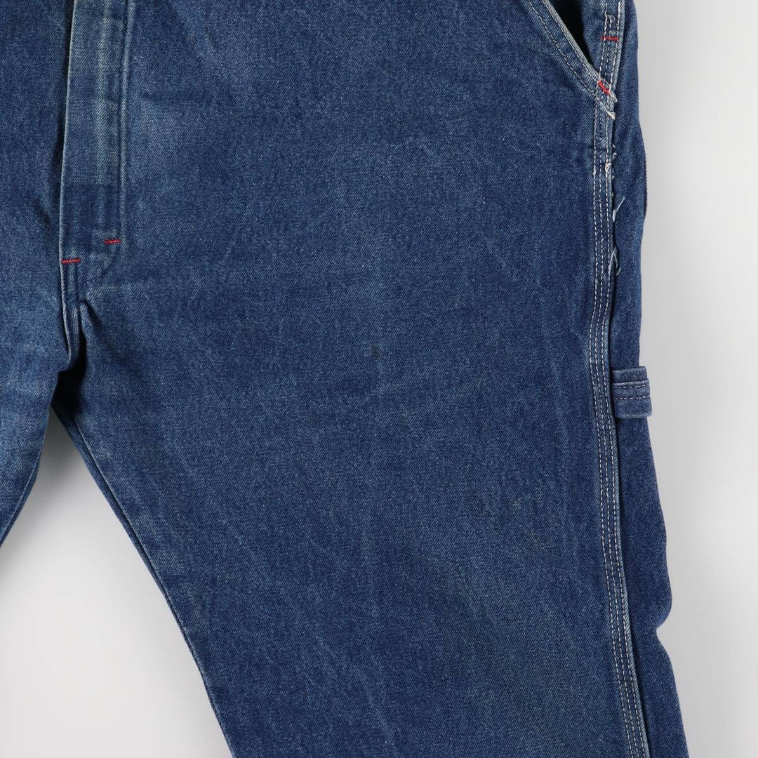 Dickies Men's Oversized Denim Overalls (Size W41) cotton blue type Vintage Second Hand