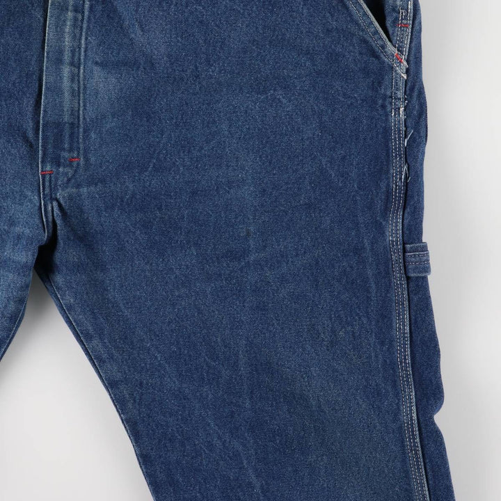 Dickies Men's Oversized Denim Overalls (Size W41) cotton blue type Vintage Second Hand