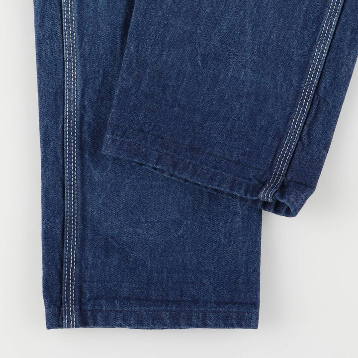 Dickies Men's Oversized Denim Overalls (Size W41) cotton blue type Vintage Second Hand