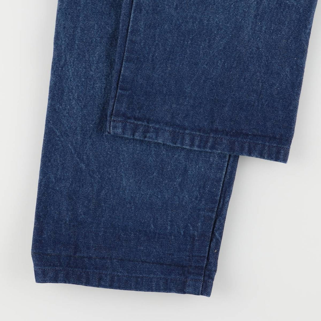 Dickies Men's Oversized Denim Overalls (Size W41) cotton blue type Vintage Second Hand