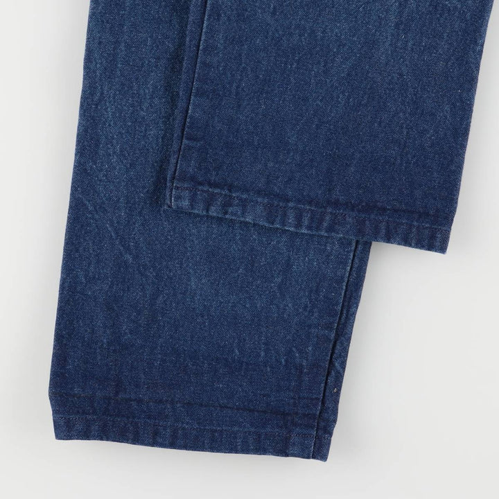 Dickies Men's Oversized Denim Overalls (Size W41) cotton blue type Vintage Second Hand