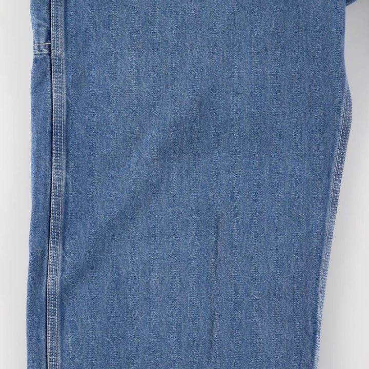 00'S Carhartt denim overalls, made in the USA, men's w36 equivalent cotton blue type Vintage Second Hand