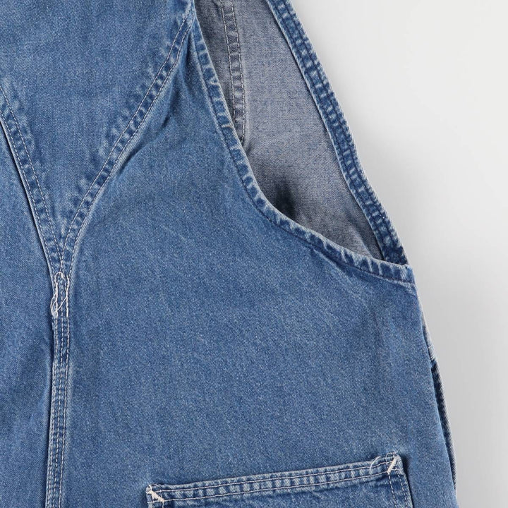 00'S Carhartt denim overalls, made in the USA, men's w36 equivalent cotton blue type Vintage Second Hand