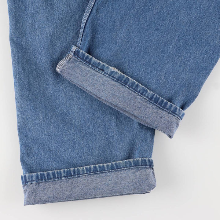 00'S Carhartt denim overalls, made in the USA, men's w36 equivalent cotton blue type Vintage Second Hand