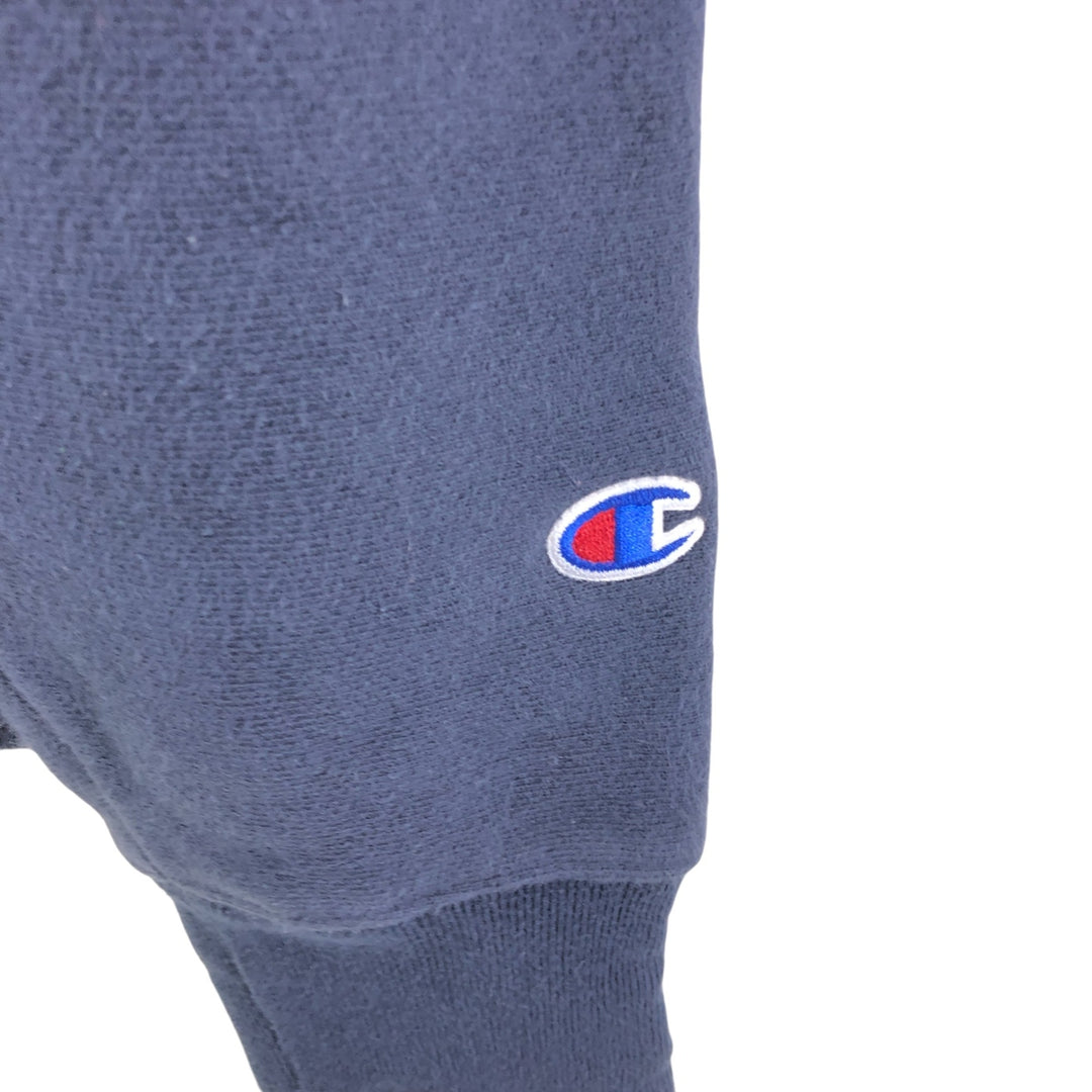 Champion REVERSE WEAVE Stars and Stripes Logo Sweatshirt, Men's Size L cotton navy blue type Vintage Second Hand