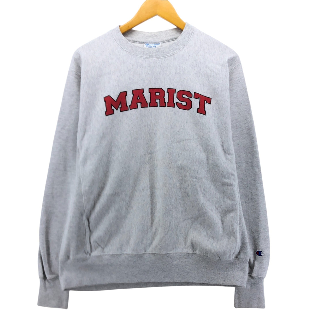 Champion REVERSE WEAVE Reverse Weave College Sweatshirt Trainer Men's M size cotton gray type Vintage Second Hand