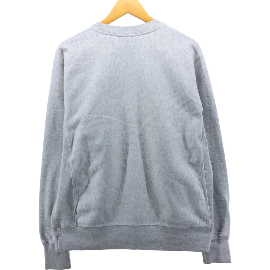 Champion REVERSE WEAVE Reverse Weave College Sweatshirt Trainer Men's M size cotton gray type Vintage Second Hand
