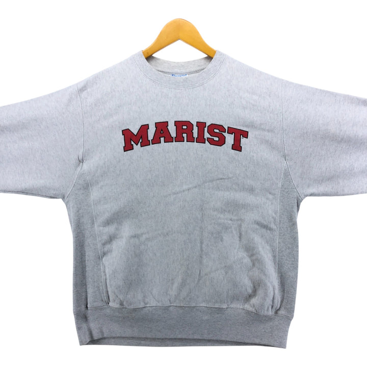 Champion REVERSE WEAVE Reverse Weave College Sweatshirt Trainer Men's M size cotton gray type Vintage Second Hand