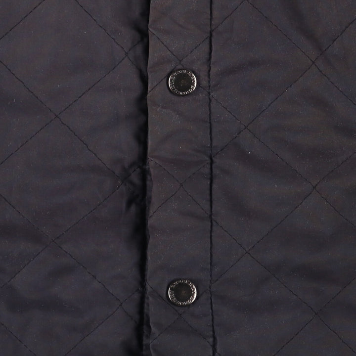 Burberry's BURBERRY LONDON padded quilted puffer jacket, men's size XL unclear black type Vintage Second Hand