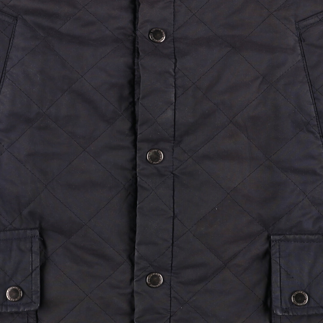 Burberry's BURBERRY LONDON padded quilted puffer jacket, men's size XL unclear black type Vintage Second Hand