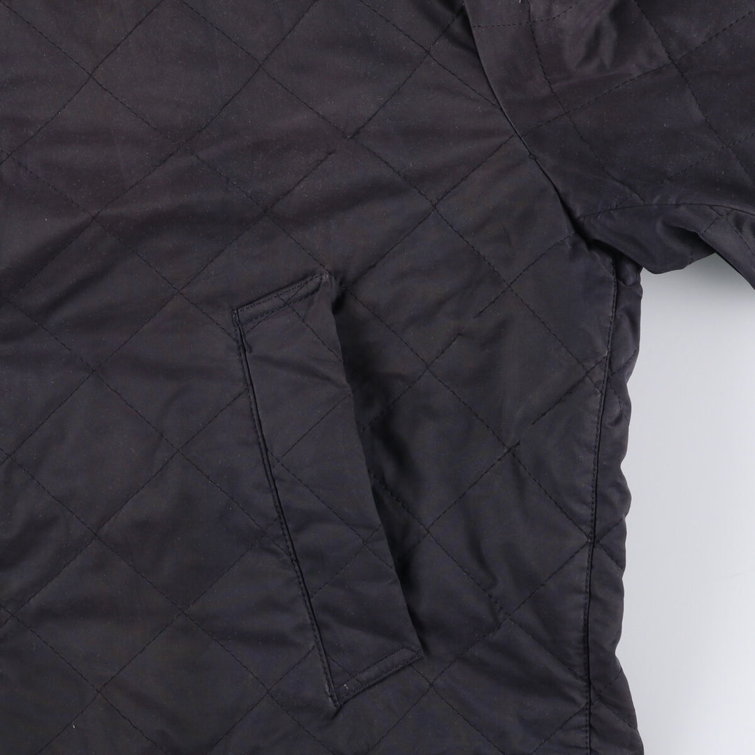 Burberry's BURBERRY LONDON padded quilted puffer jacket, men's size XL unclear black type Vintage Second Hand