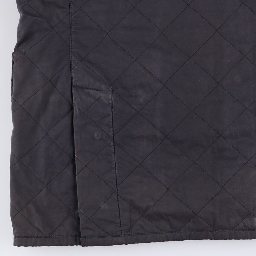 Burberry's BURBERRY LONDON padded quilted puffer jacket, men's size XL unclear black type Vintage Second Hand