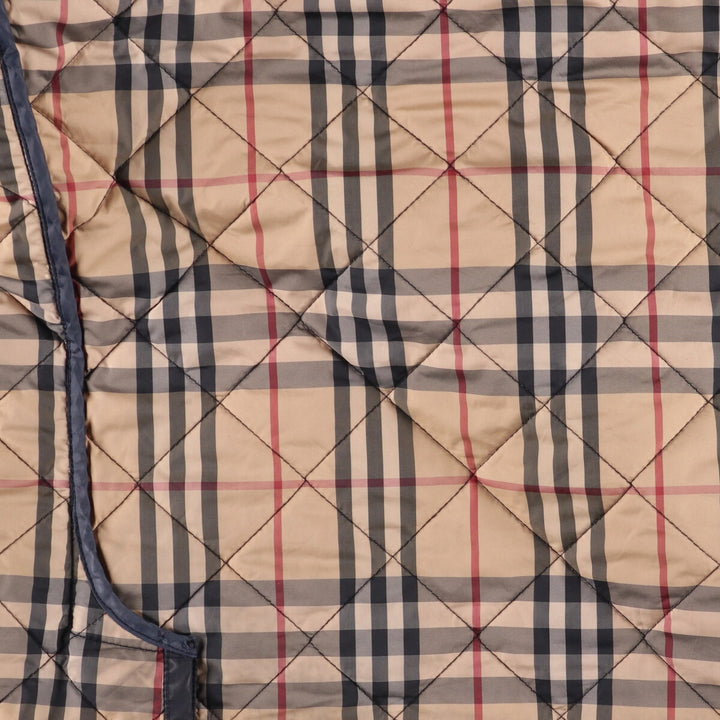 Burberry's BURBERRY LONDON padded quilted puffer jacket, men's size XL unclear black type Vintage Second Hand