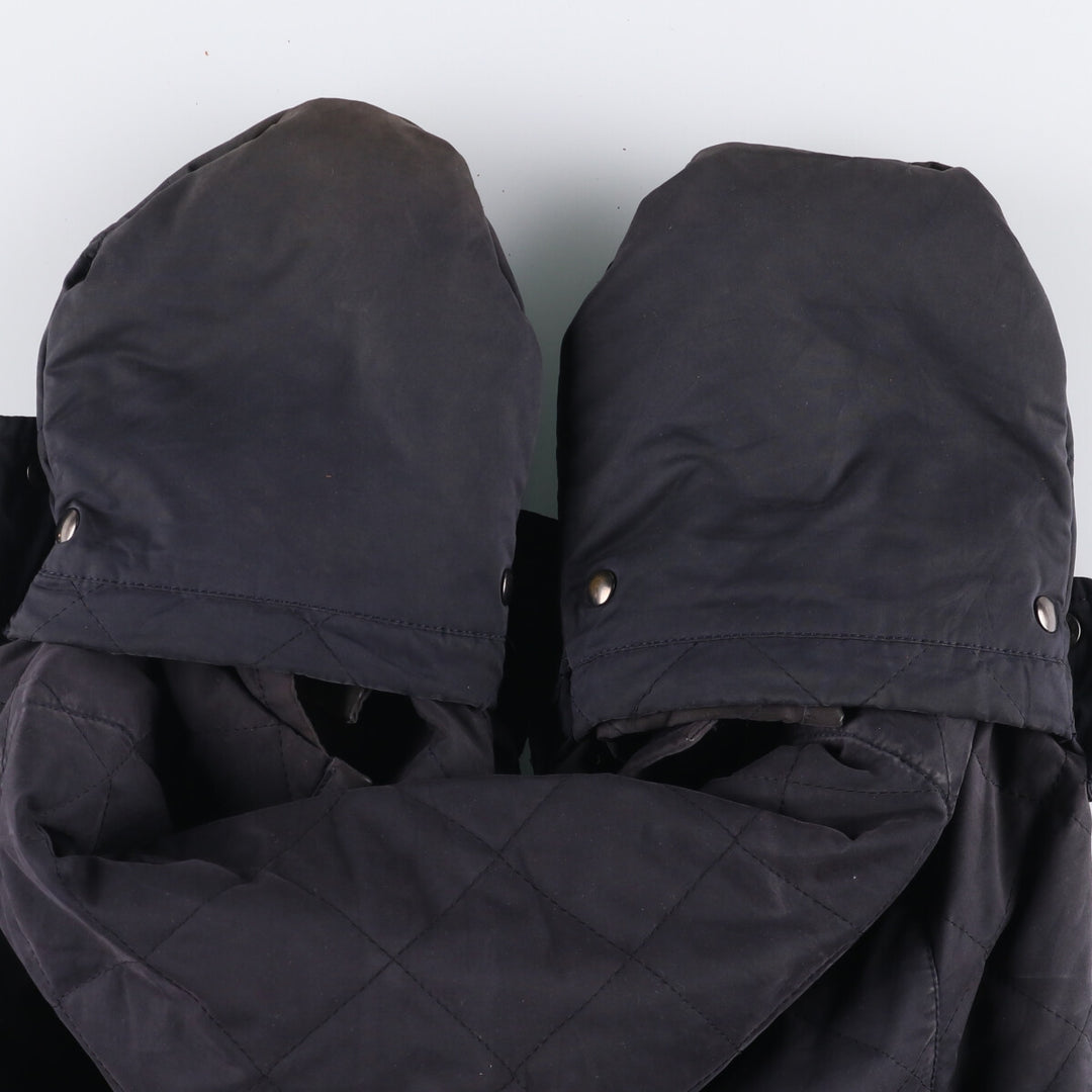 Burberry's BURBERRY LONDON padded quilted puffer jacket, men's size XL unclear black type Vintage Second Hand