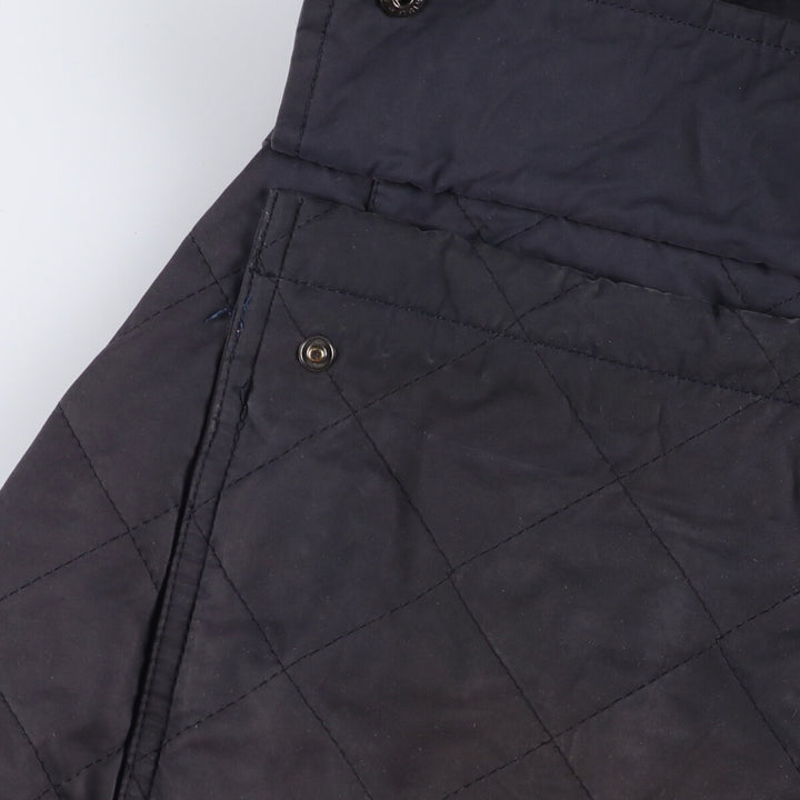 Burberry's BURBERRY LONDON padded quilted puffer jacket, men's size XL unclear black type Vintage Second Hand