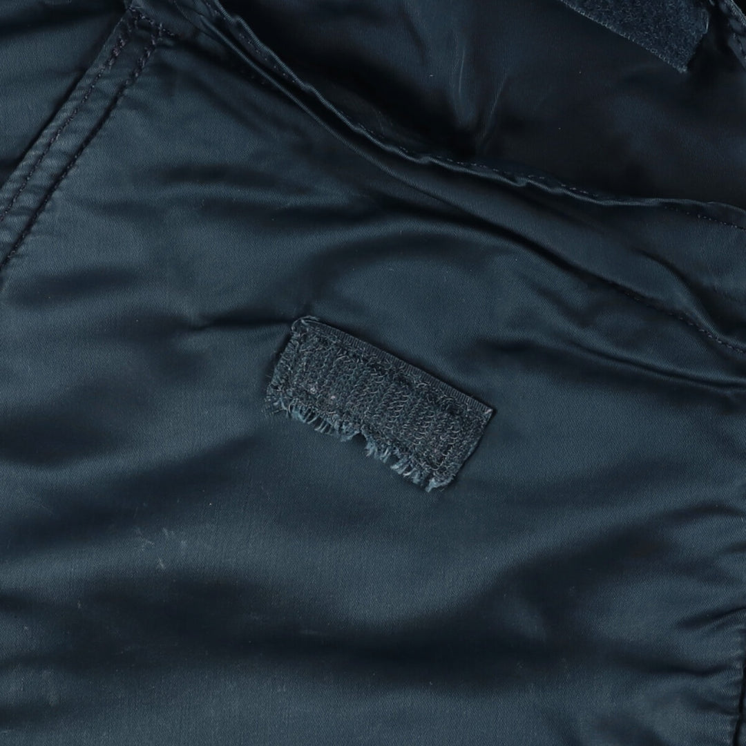 90'S Civilian Alpha CWU-45 Nylon navy blue type Vintage Second Hand