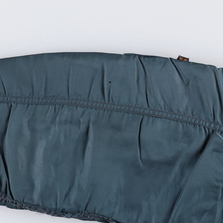 90'S Civilian Alpha CWU-45 Nylon navy blue type Vintage Second Hand