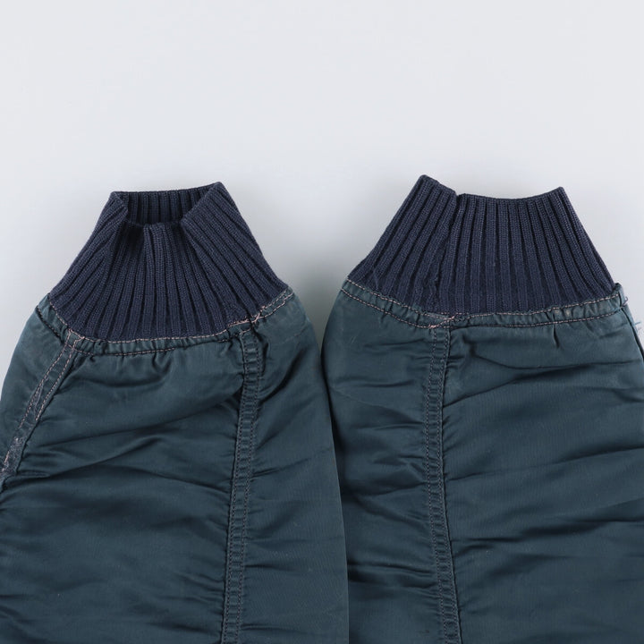 90'S Civilian Alpha CWU-45 Nylon navy blue type Vintage Second Hand