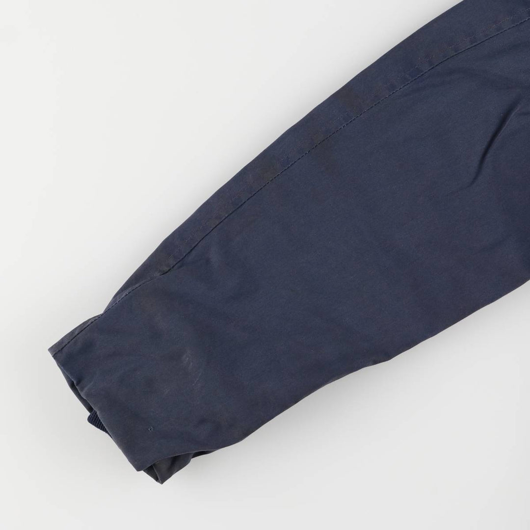 Vintage 1980'S Utility Jacket, Men's Blue, Made in USA, Size M polyester navy blue type Vintage Second Hand