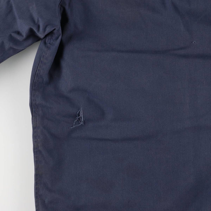 Vintage 1980'S Utility Jacket, Men's Blue, Made in USA, Size M polyester navy blue type Vintage Second Hand