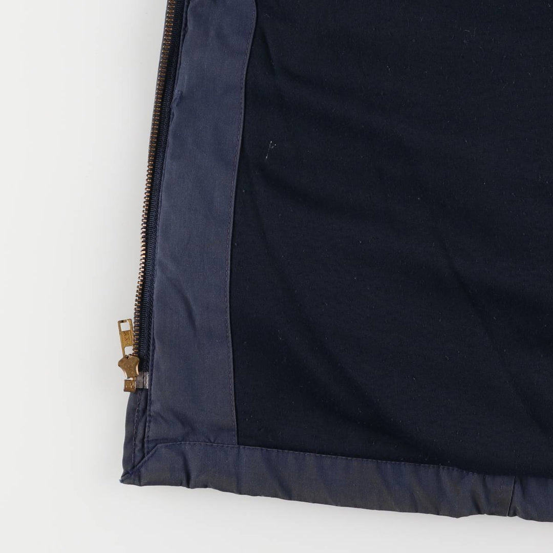 Vintage 1980'S Utility Jacket, Men's Blue, Made in USA, Size M polyester navy blue type Vintage Second Hand