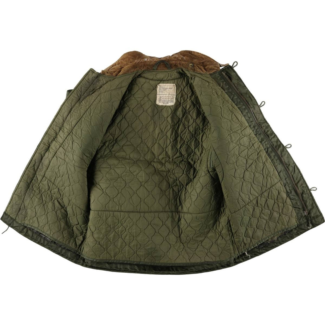 Authentic 1980'S US Navy Military Deck Jacket, Made in USA, Small, Men's Size Small, Vintage unclear Khaki type Vintage Second Hand