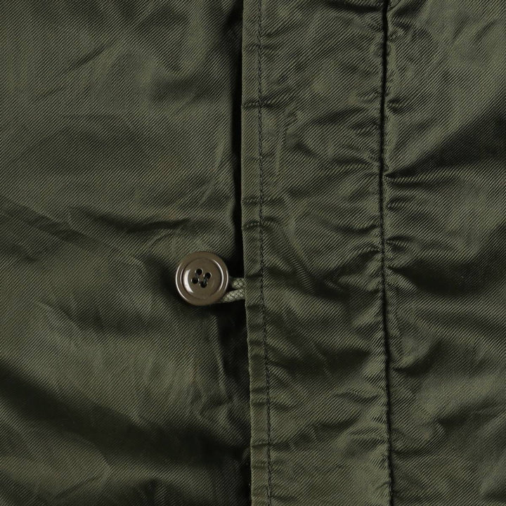 Authentic 1980'S US Navy Military Deck Jacket, Made in USA, Small, Men's Size Small, Vintage unclear Khaki type Vintage Second Hand