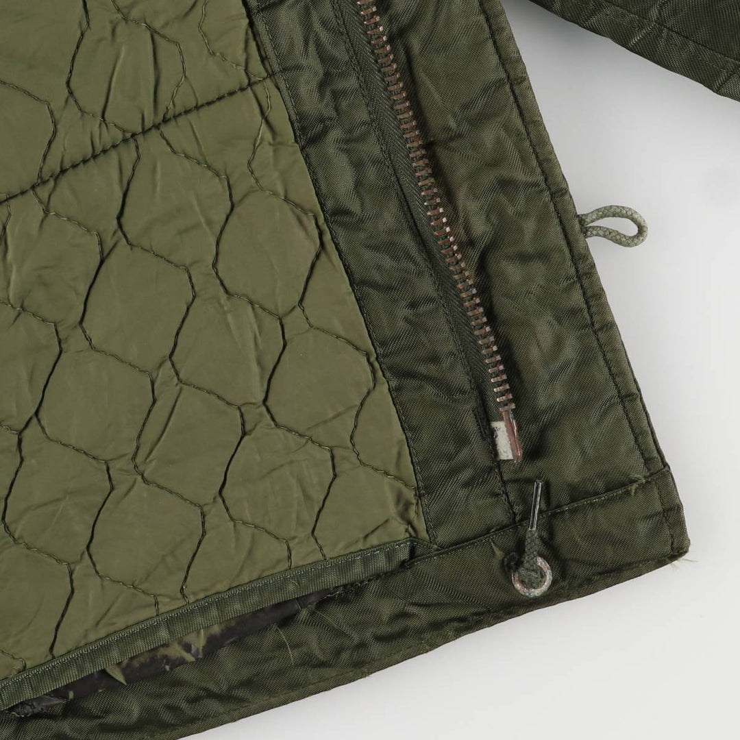 Authentic 1980'S US Navy Military Deck Jacket, Made in USA, Small, Men's Size Small, Vintage unclear Khaki type Vintage Second Hand