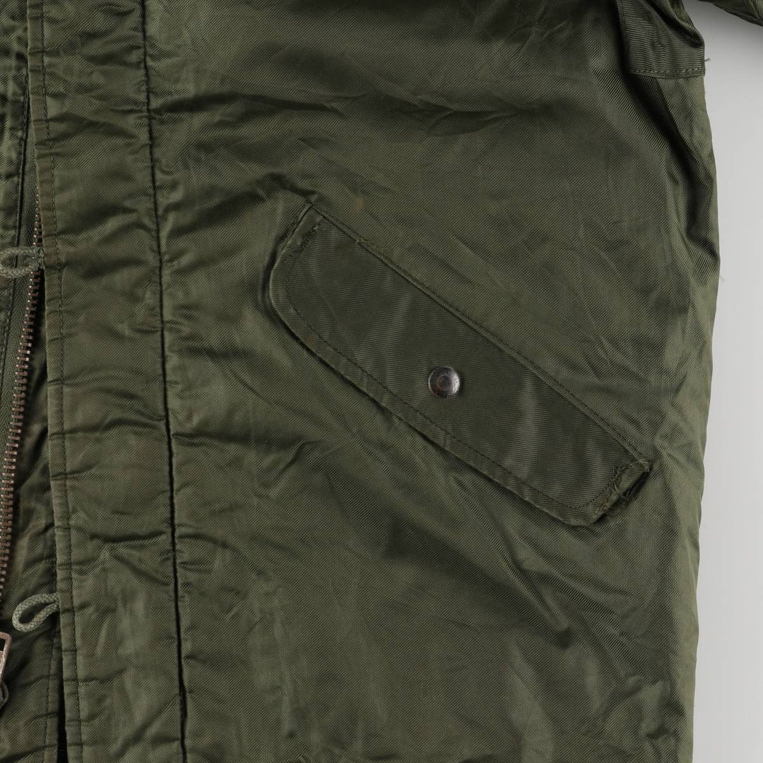 Authentic 1980'S US Navy Military Deck Jacket, Made in USA, Small, Men's Size Small, Vintage unclear Khaki type Vintage Second Hand