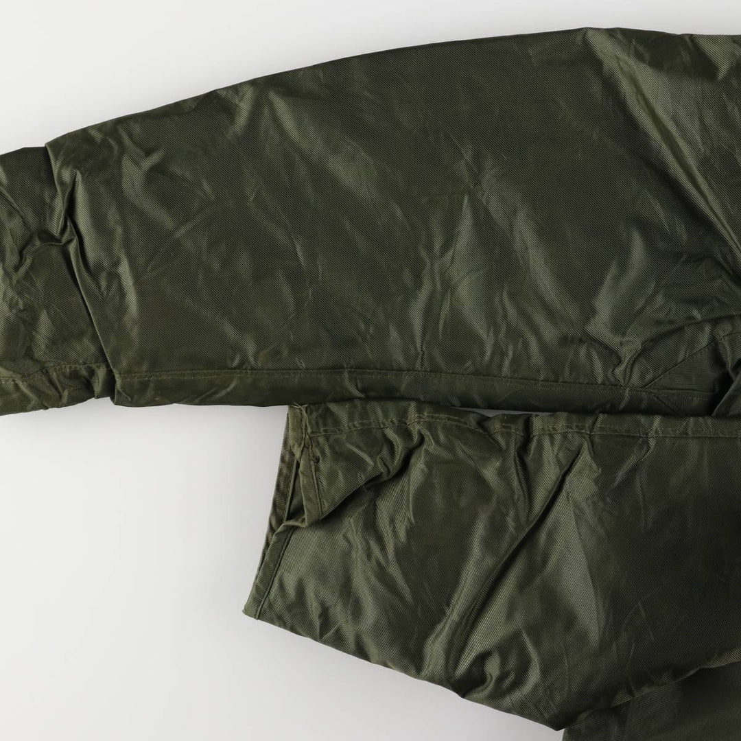 Authentic 1980'S US Navy Military Deck Jacket, Made in USA, Small, Men's Size Small, Vintage unclear Khaki type Vintage Second Hand