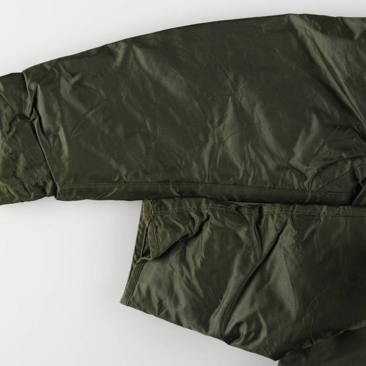 Authentic 1980'S US Navy Military Deck Jacket, Made in USA, Small, Men's Size Small, Vintage unclear Khaki type Vintage Second Hand