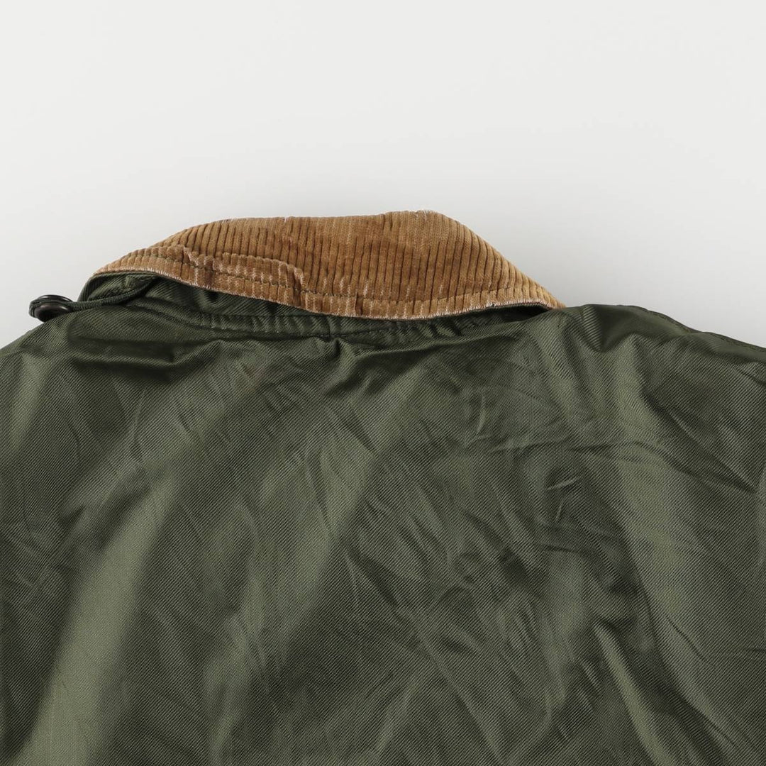 Authentic 1980'S US Navy Military Deck Jacket, Made in USA, Small, Men's Size Small, Vintage unclear Khaki type Vintage Second Hand