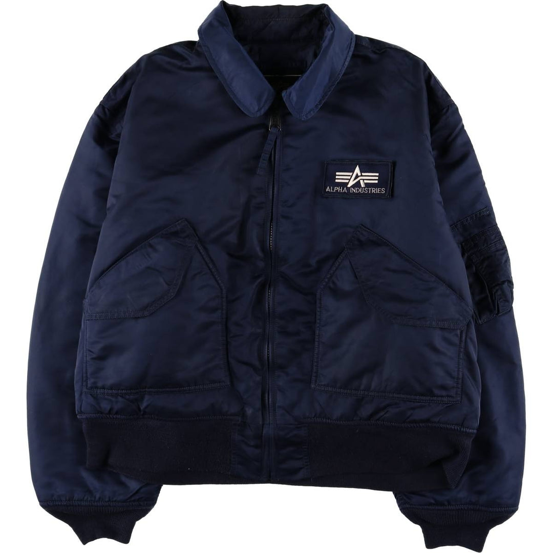 Civilian Alpha CWU-45 Nylon navy blue type Vintage Second Hand