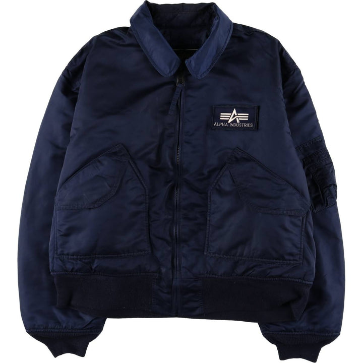 Civilian Alpha CWU-45 Nylon navy blue type Vintage Second Hand