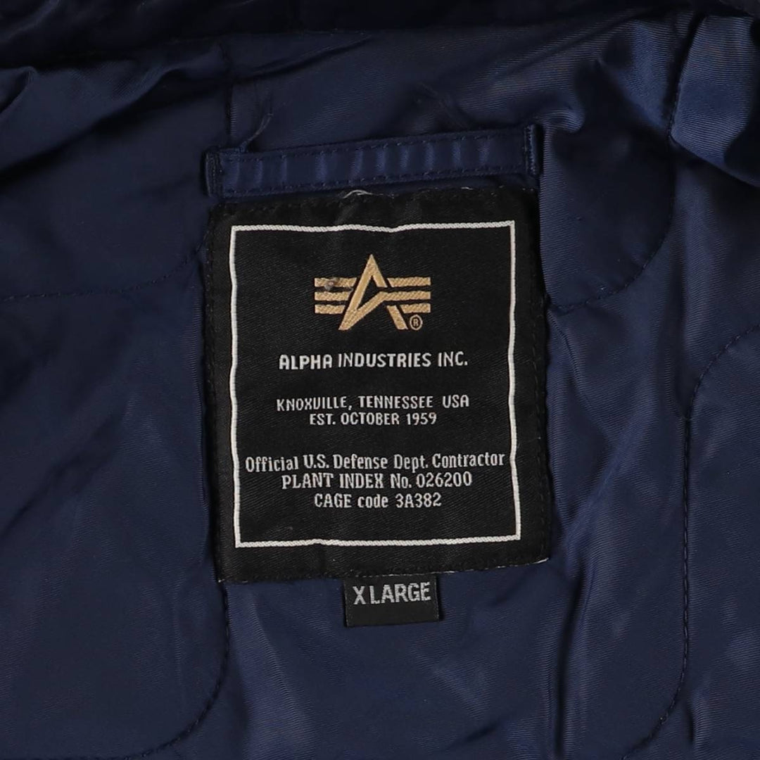 Civilian Alpha CWU-45 Nylon navy blue type Vintage Second Hand