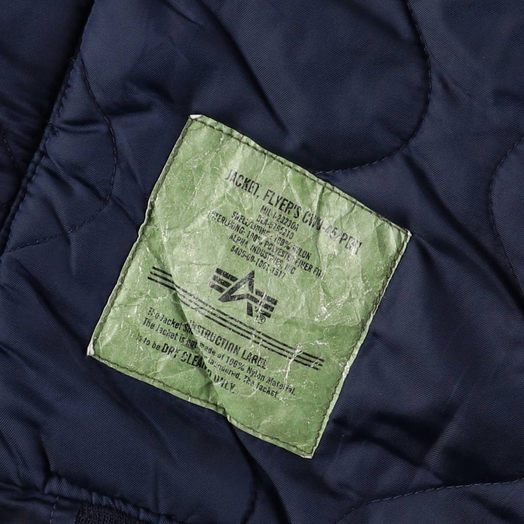 Civilian Alpha CWU-45 Nylon navy blue type Vintage Second Hand