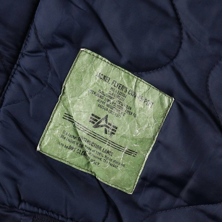 Civilian Alpha CWU-45 Nylon navy blue type Vintage Second Hand