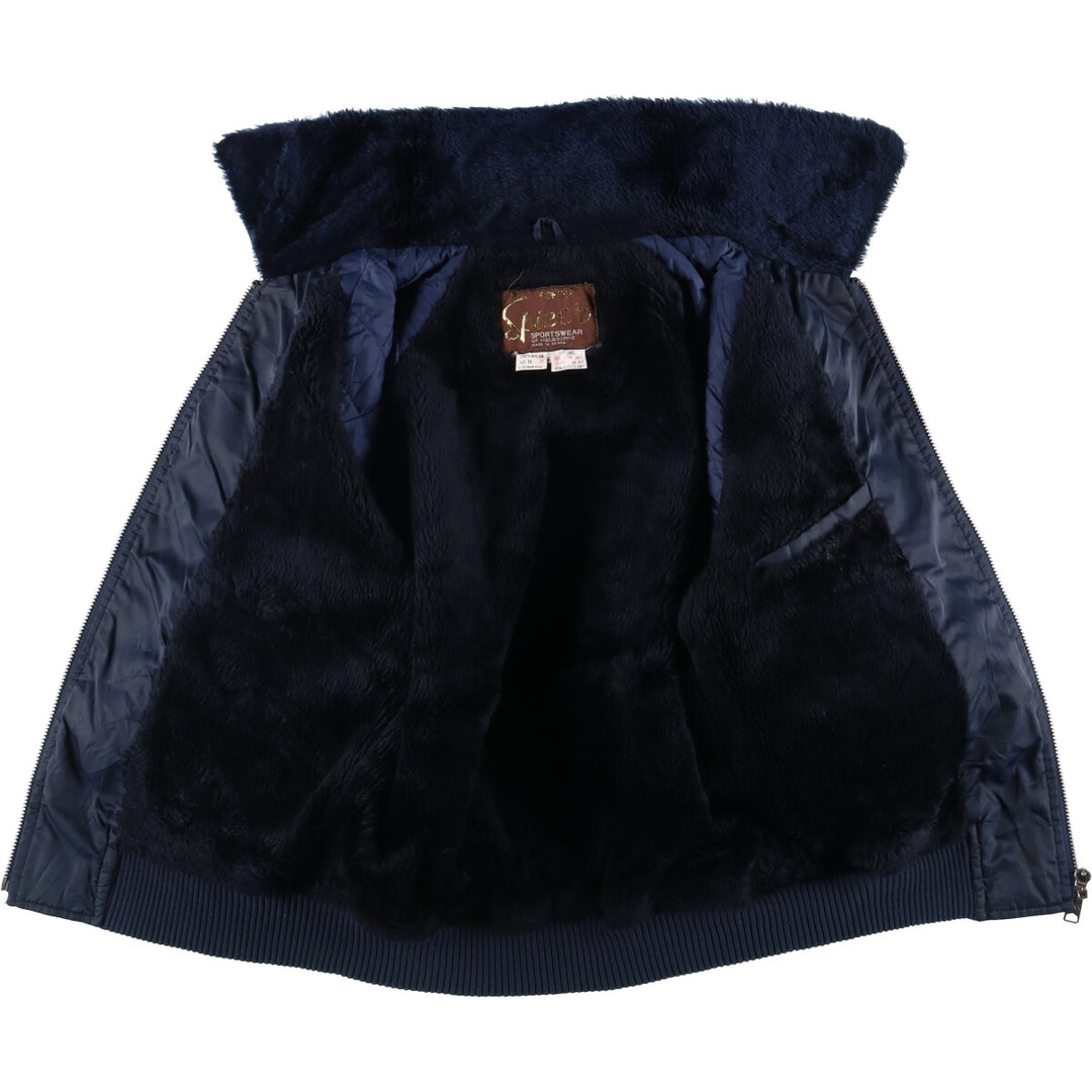 Civilian Spicer B-15 Type Military Flight Jacket, Men's Size Medium Nylon navy blue type Vintage Second Hand