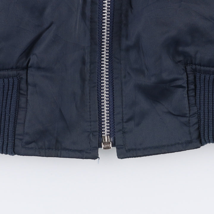 Civilian Spicer B-15 Type Military Flight Jacket, Men's Size Medium Nylon navy blue type Vintage Second Hand