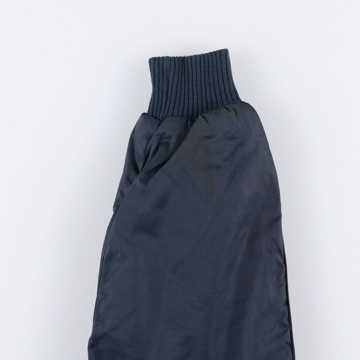 Civilian Spicer B-15 Type Military Flight Jacket, Men's Size Medium Nylon navy blue type Vintage Second Hand