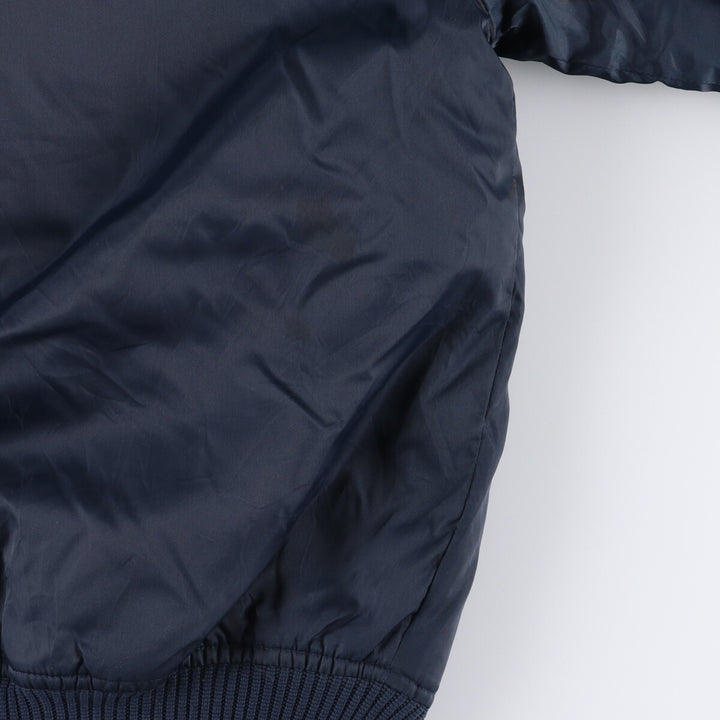 Civilian Spicer B-15 Type Military Flight Jacket, Men's Size Medium Nylon navy blue type Vintage Second Hand