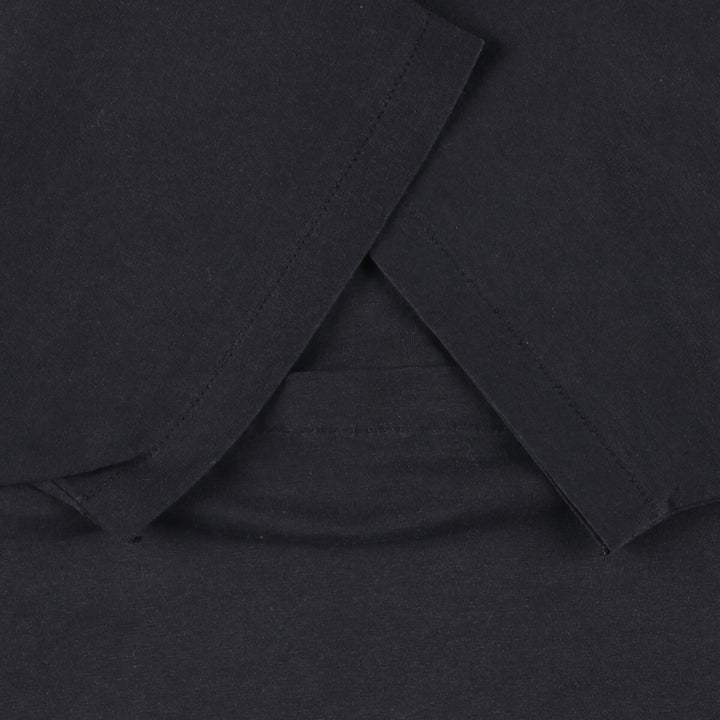 Vintage 90'S Hanes printed T-shirt, made in the USA, men's XL size cotton black type Vintage Second Hand