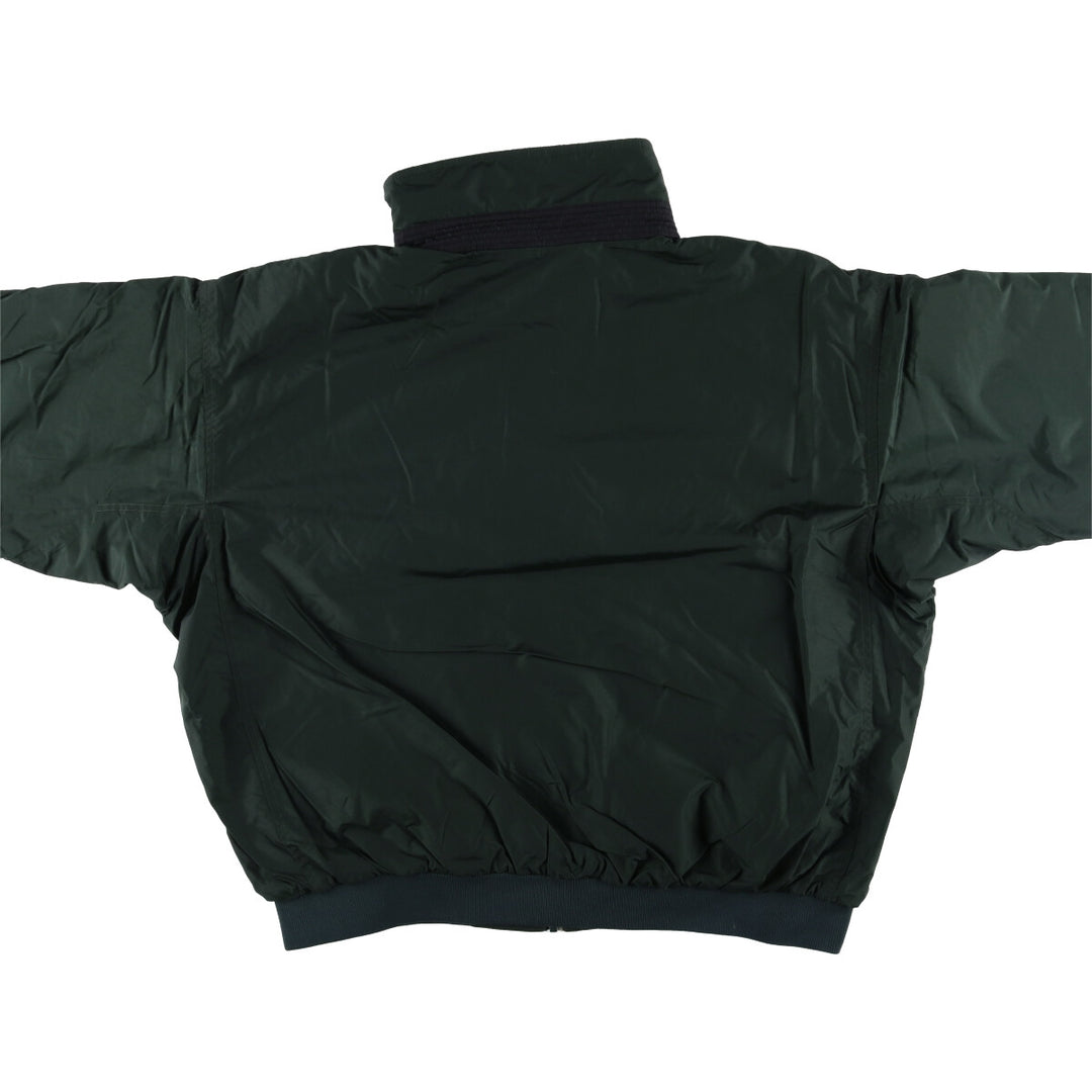 Special Price: 2000'S Columbia Men's Padded Puffer Jacket (Size XL) Nylon Green type dark green Vintage Second Hand