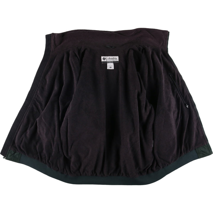 Special Price: 2000'S Columbia Men's Padded Puffer Jacket (Size XL) Nylon Green type dark green Vintage Second Hand