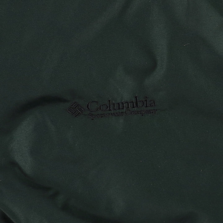Special Price: 2000'S Columbia Men's Padded Puffer Jacket (Size XL) Nylon Green type dark green Vintage Second Hand