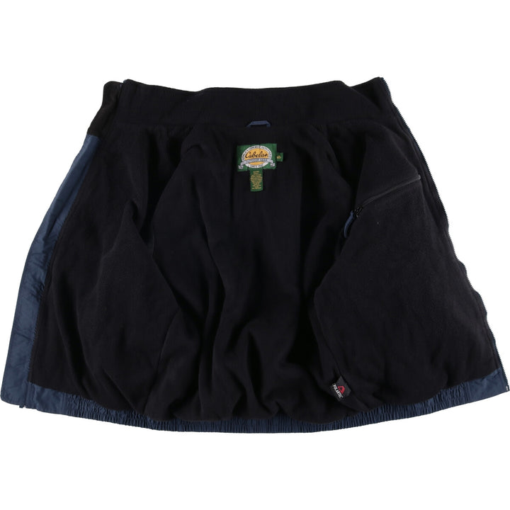 90s-00'S Cabelas nylon jacket, men's size M Nylon navy blue type Vintage Second Hand