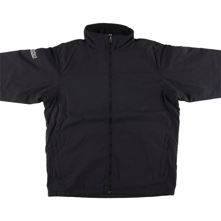 Columbia Men's Padded Puffer Jacket, Size L Nylon black type Vintage Second Hand